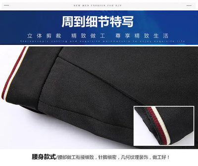 2019 Official Business Casual Suit Pants For Men Fashion Long Pants Male Cotton Solid Wedding Dress Slim Fit Plus Big Size 28-40