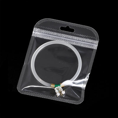 50pcs/Lot Plastic DIY Jewelry Package Bags Transparent Anti-Oxidation Organizer Display Necklace Storage Self Sealing Pouches